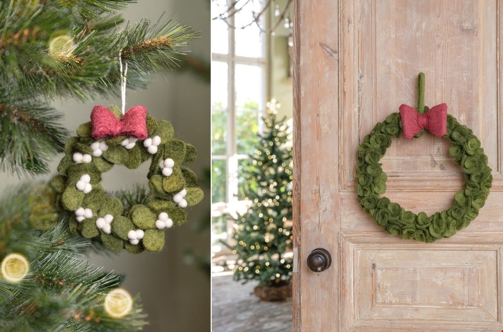 Kerstkransen van Sjaal met Verhaal